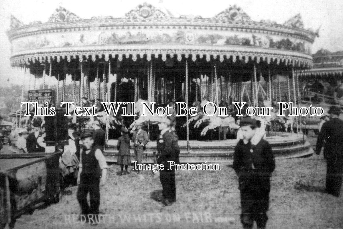 CO 3447 - Redruth Whitsun Fair, Funfair, Cornwall