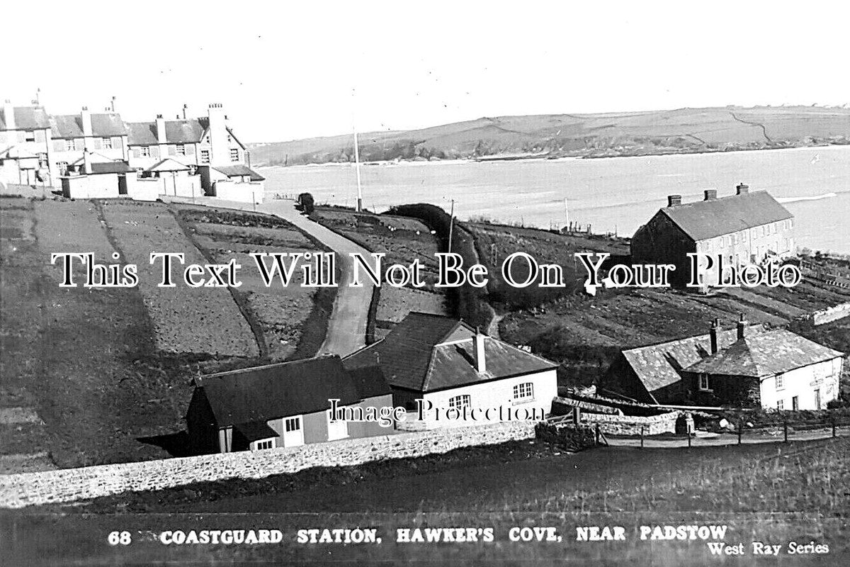 CO 3449 - Coastguard Station, Hawkers Cove Near Padstow, Cornwall c1930