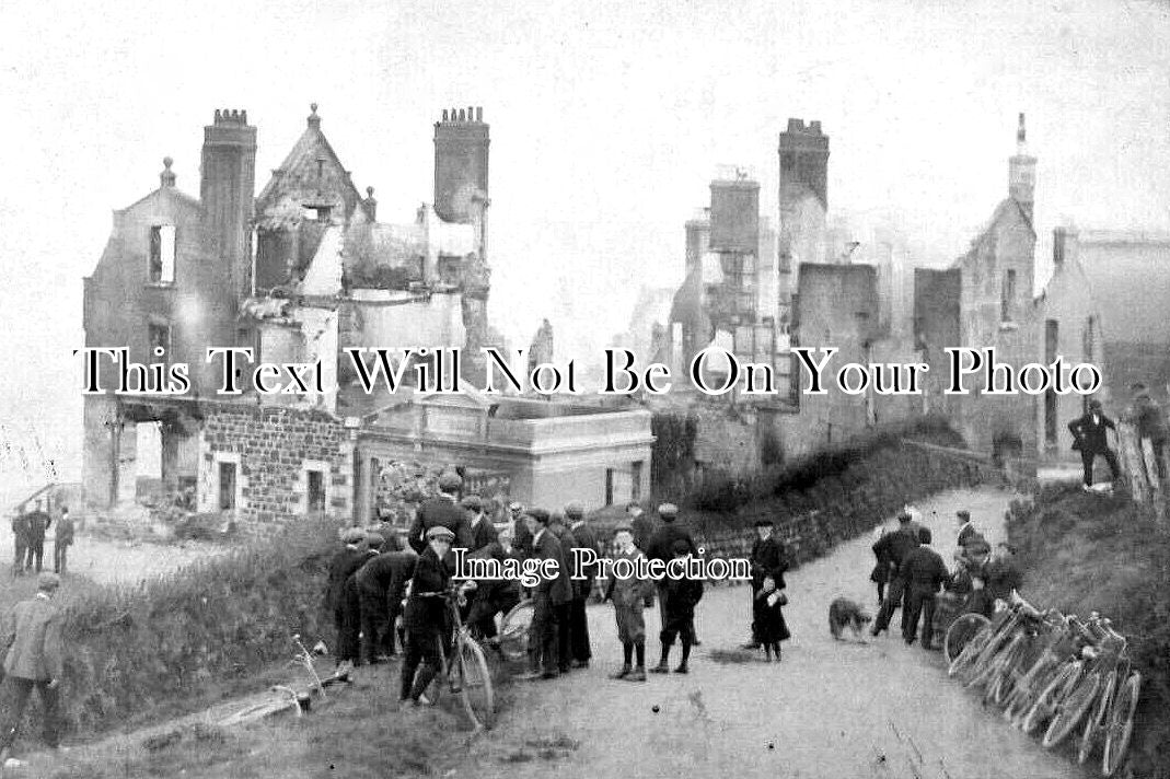 CO 3474 - Fire At Polurrian Hotel, Mullion, Cornwall