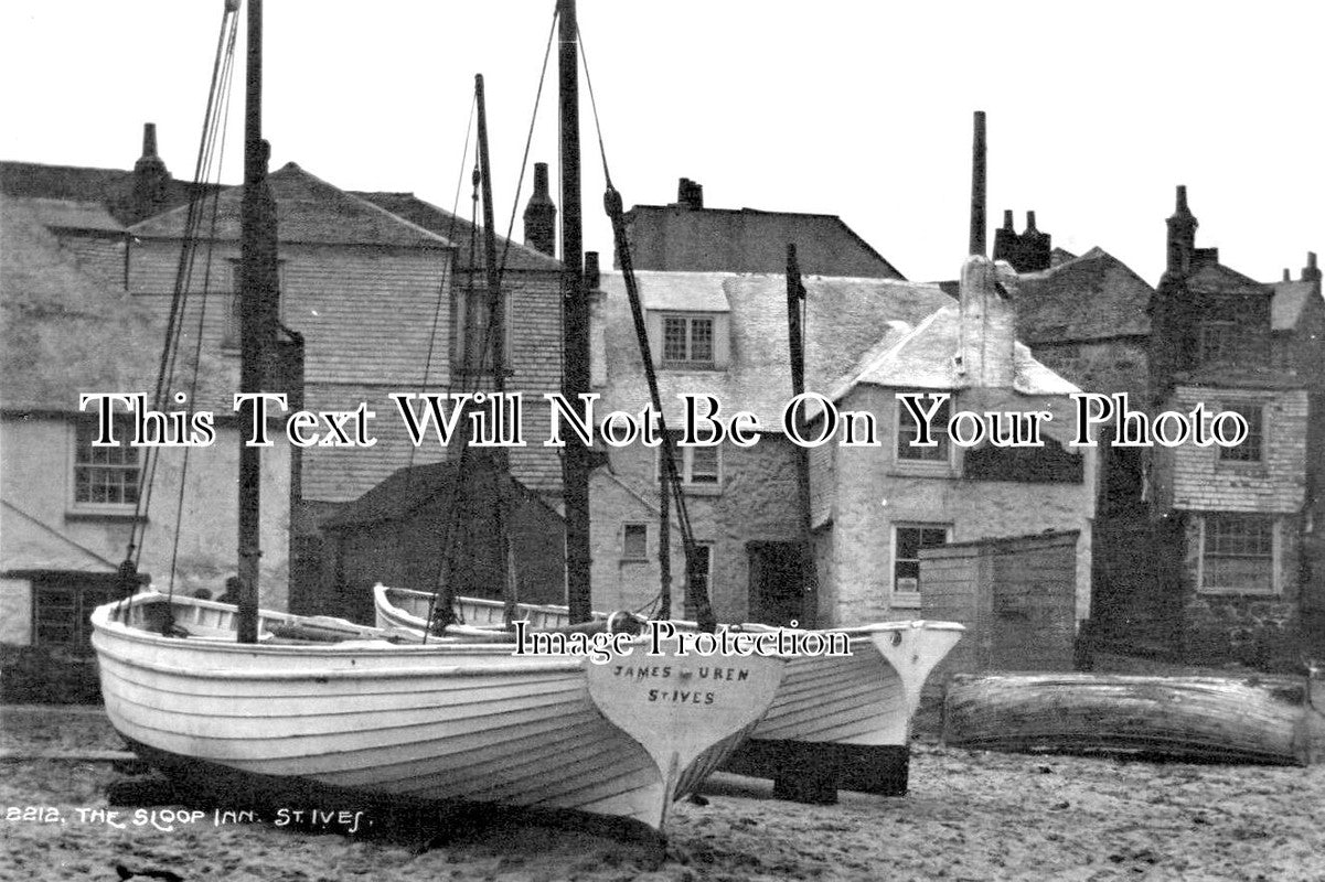 CO 3533 - The Sloop Inn, St Ives, Cornwall