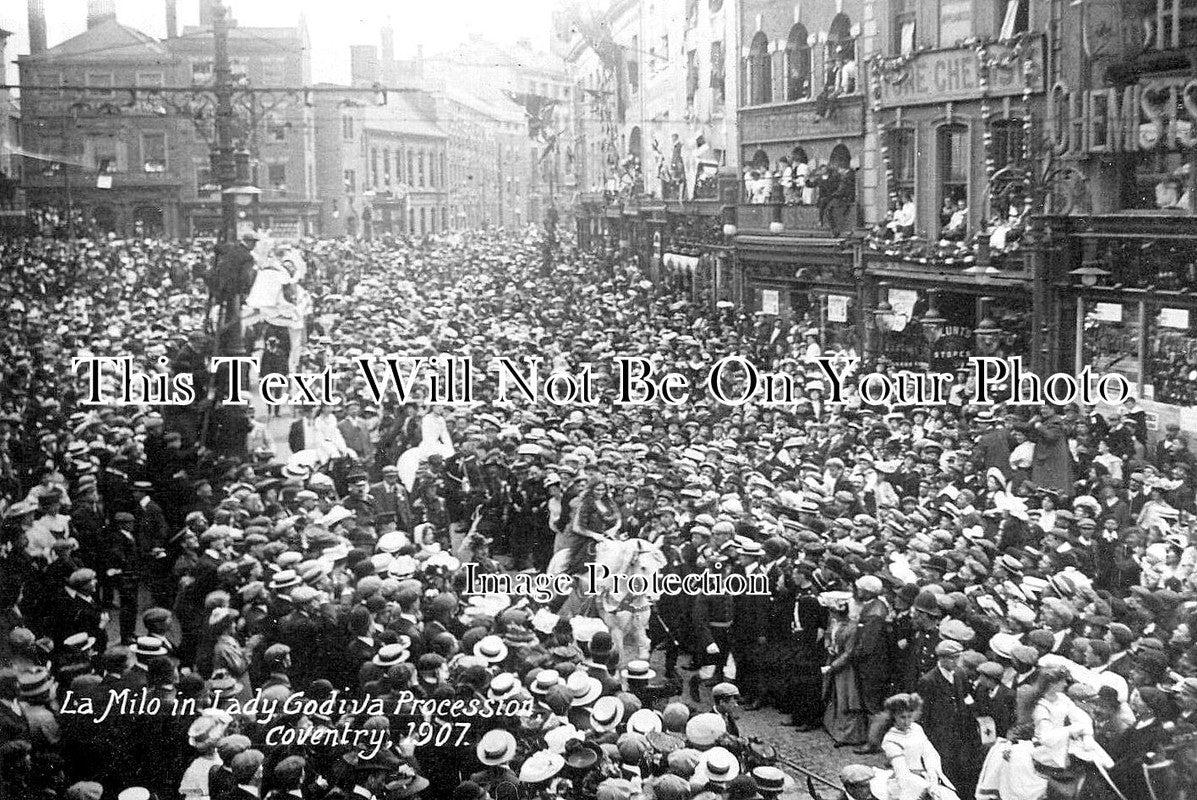CO 3542 - La Milo In Lady Godiva Procession, Coventry c1907