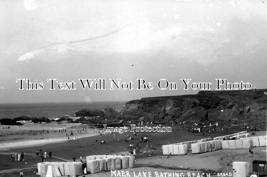 CO 355 - Maer Lake Bathing Beach, Bude, Cornwall