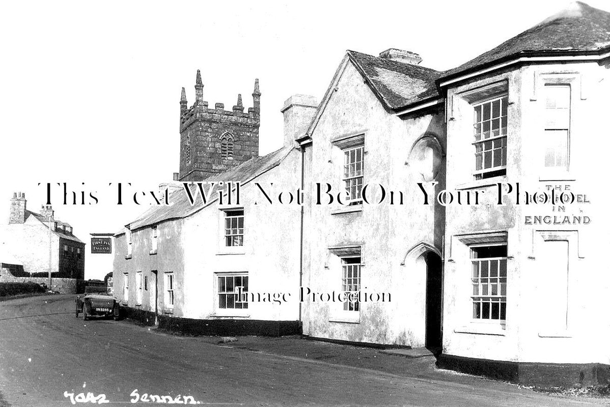 CO 3613 - The First Hotel In England, Sennen, Cornwall