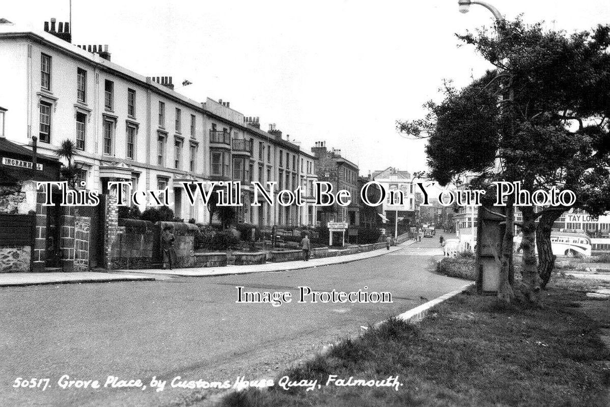 CO 3652 - Grove Place By Customs House Quay, Falmouth, Cornwall