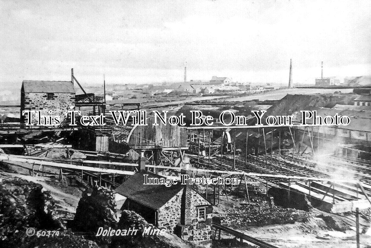 CO 3687 - Dolcoath Mine, Camborne, Cornwall
