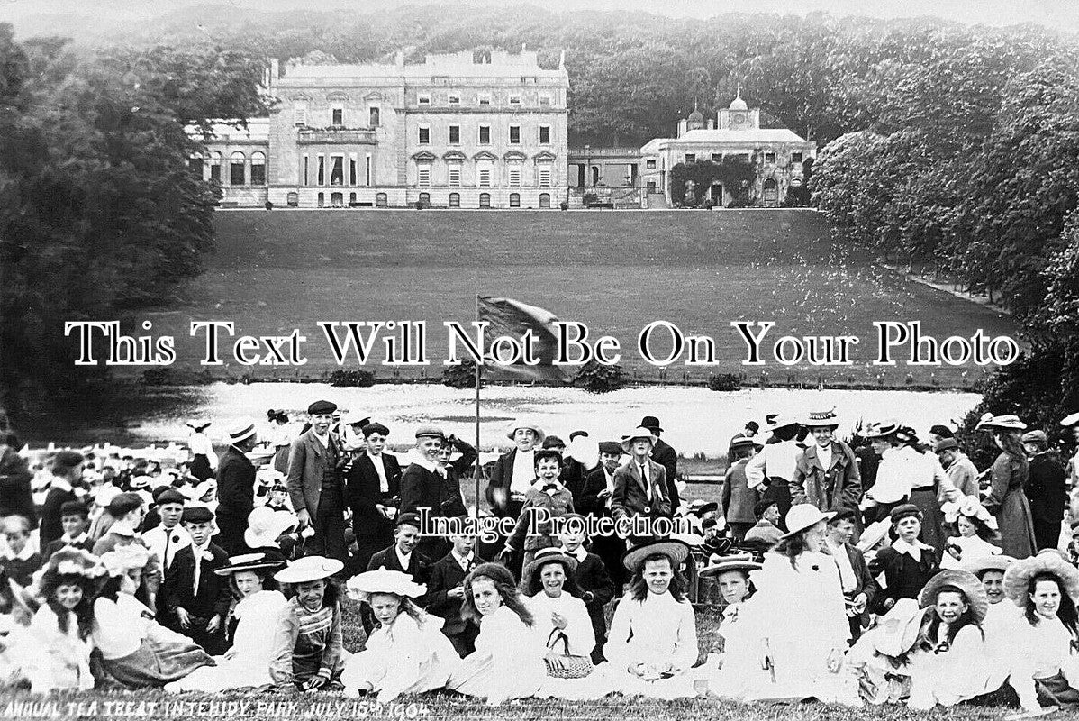 CO 3696 - Annual Tea Treat, Tehidy Park, Cornwall 1904