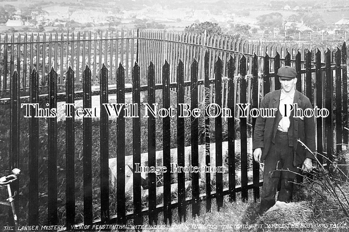 CO 3754 - The Lanner Mystery, Penstruthal Water Works, Cornwall 1905