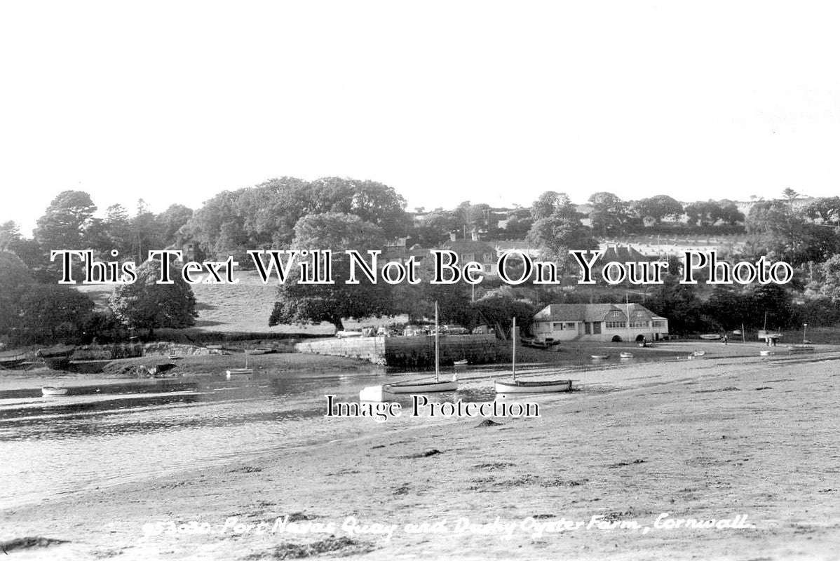 CO 3766 - Port Navas Quay, Duchy Oyster Farm, Helford, Cornwall