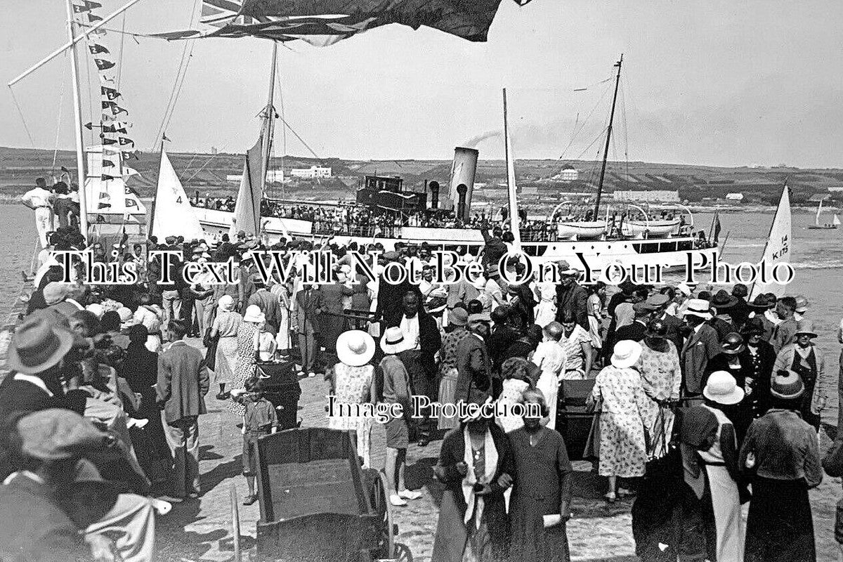 CO 3767 - Steam Ship, Scilly Isles, Cornwall