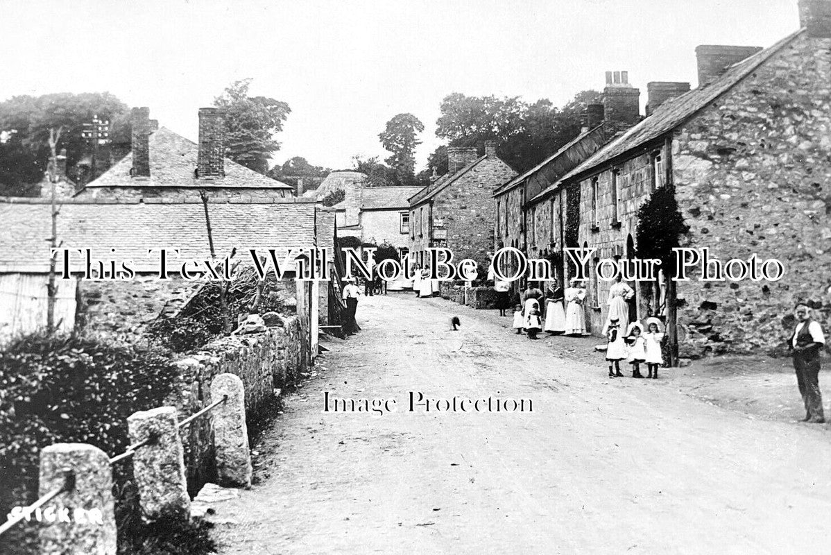 CO 3798 - Sticker Village, Cornwall