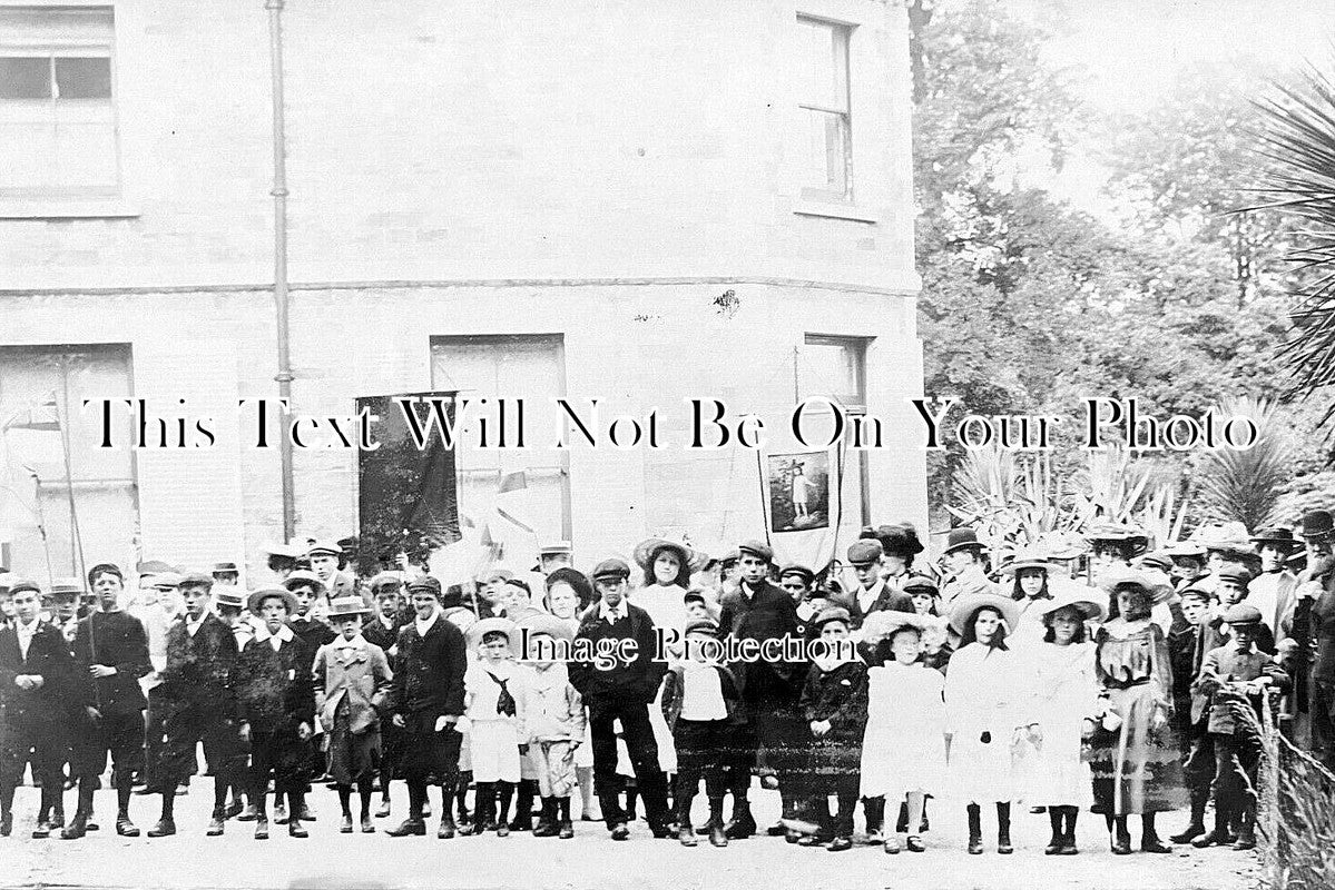 CO 3828 - Methodist Outing, Ludgvan, Cornwall c1905
