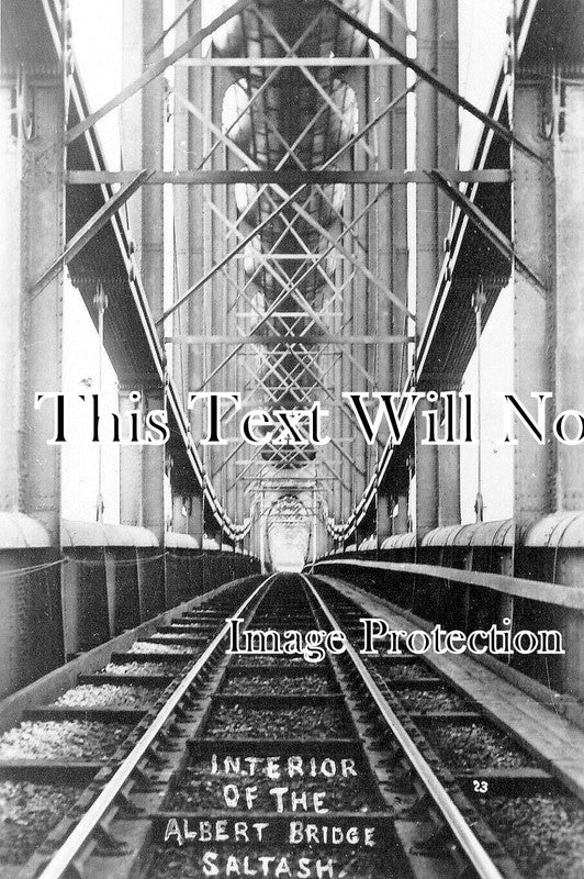 CO 3846 - The Albert Bridge, Saltash, Cornwall