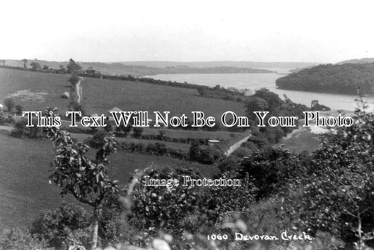 CO 3953 - Devoran Creek, Cornwall c1933