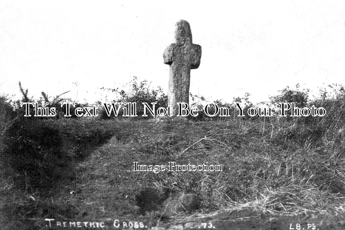 CO 3985 - Tremethic Cross, Mardon, Cornwall c1920