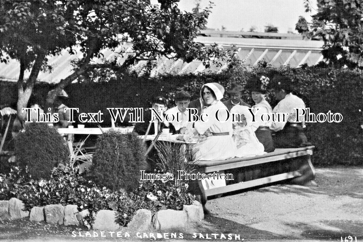 CO 3997 - Slade Tea Gardens, Saltash, Cornwall