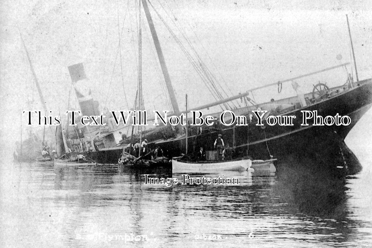 CO 400 - SS Plympton Aground Shipwreck, Isles Of Scilly, Cornwall