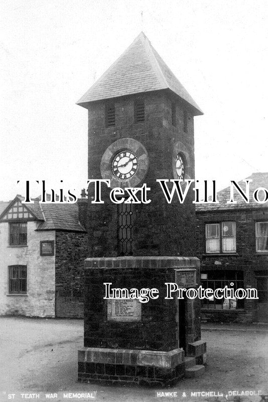 CO 4009 - St Teath War Memorial, Cornwall