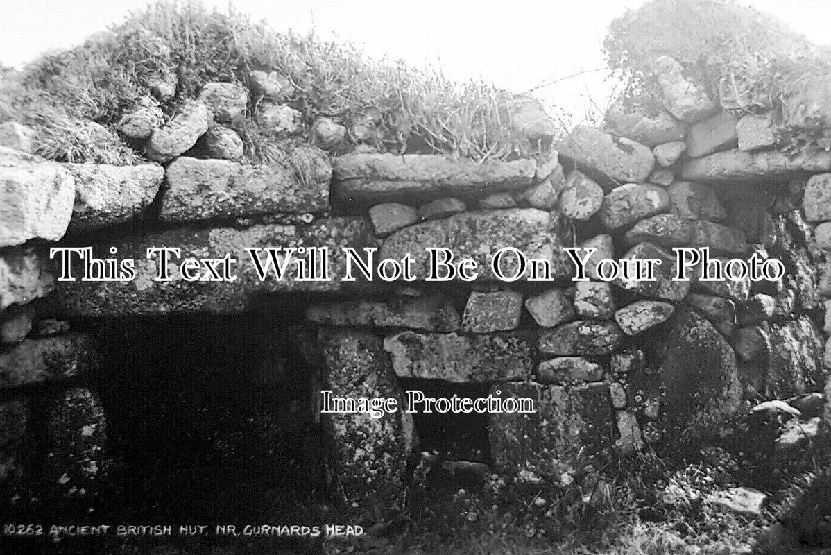 CO 4019 - Ancient British Hut, Gurnards Head, Cornwall