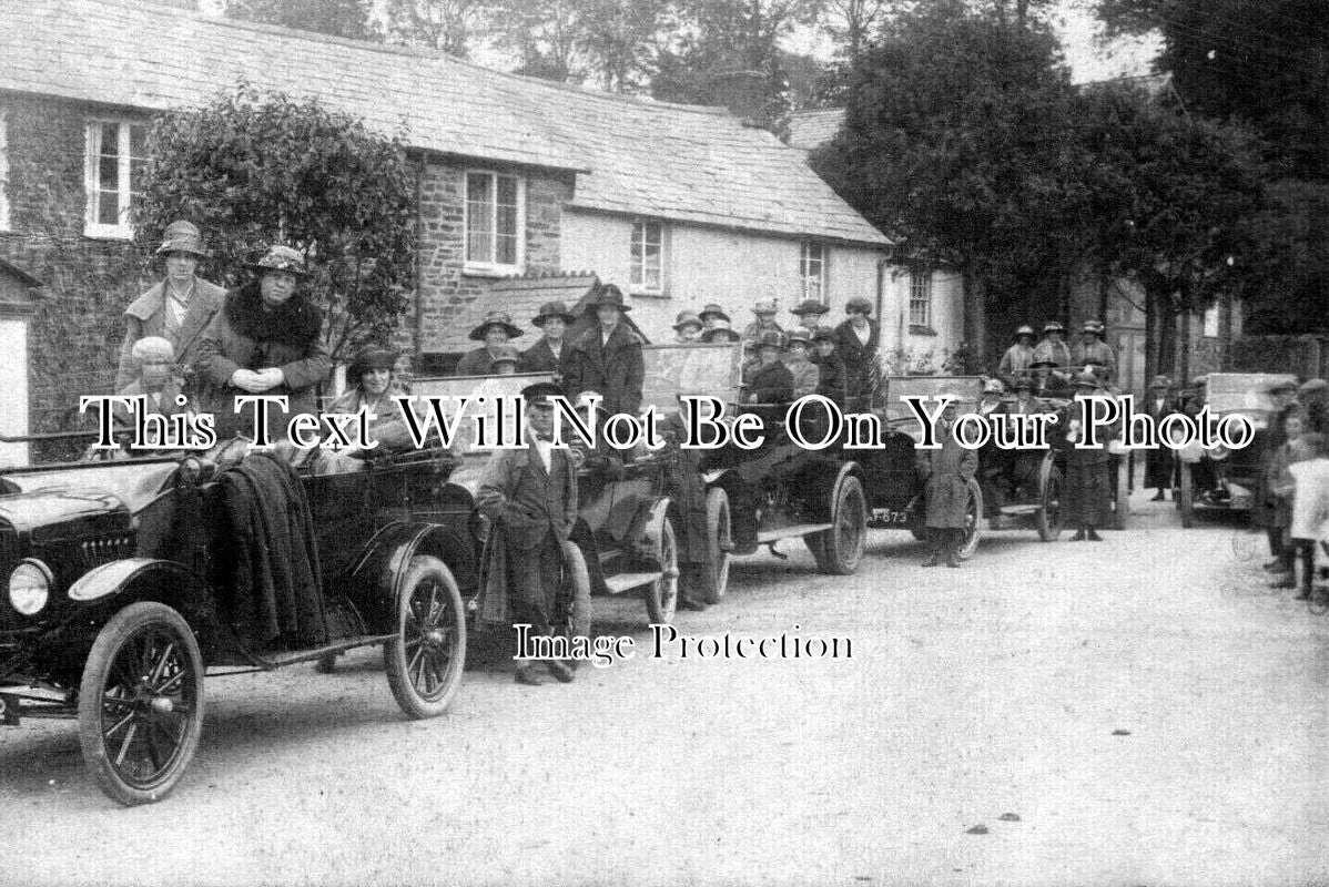CO 4040 - Mothers Union Outing, Poughill, Cornwall c1924