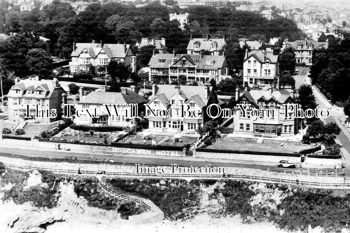 CO 4058 - Boscawen Hotel, Falmouth, Cornwall