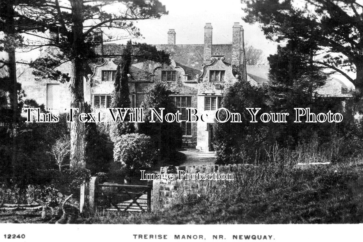 CO 4063 - Trerise Manor Near Newquay, Cornwall c1914