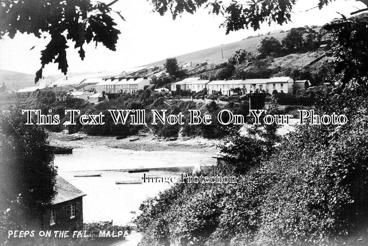 CO 4160 - Peeps On The Fal, River Fal, Malpas, Cornwall