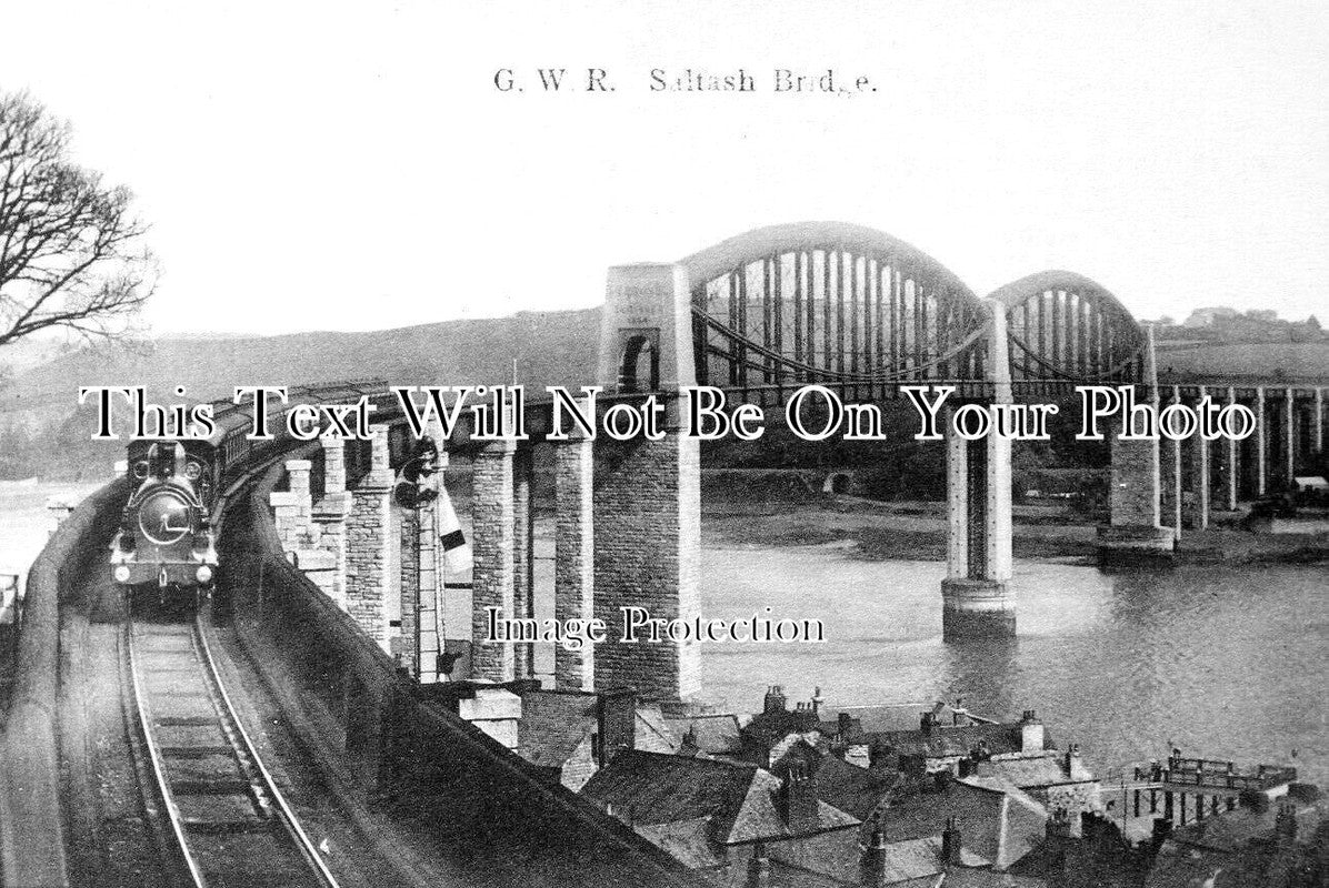 CO 4218 - GWR Saltash Railway Bridge, Cornwall