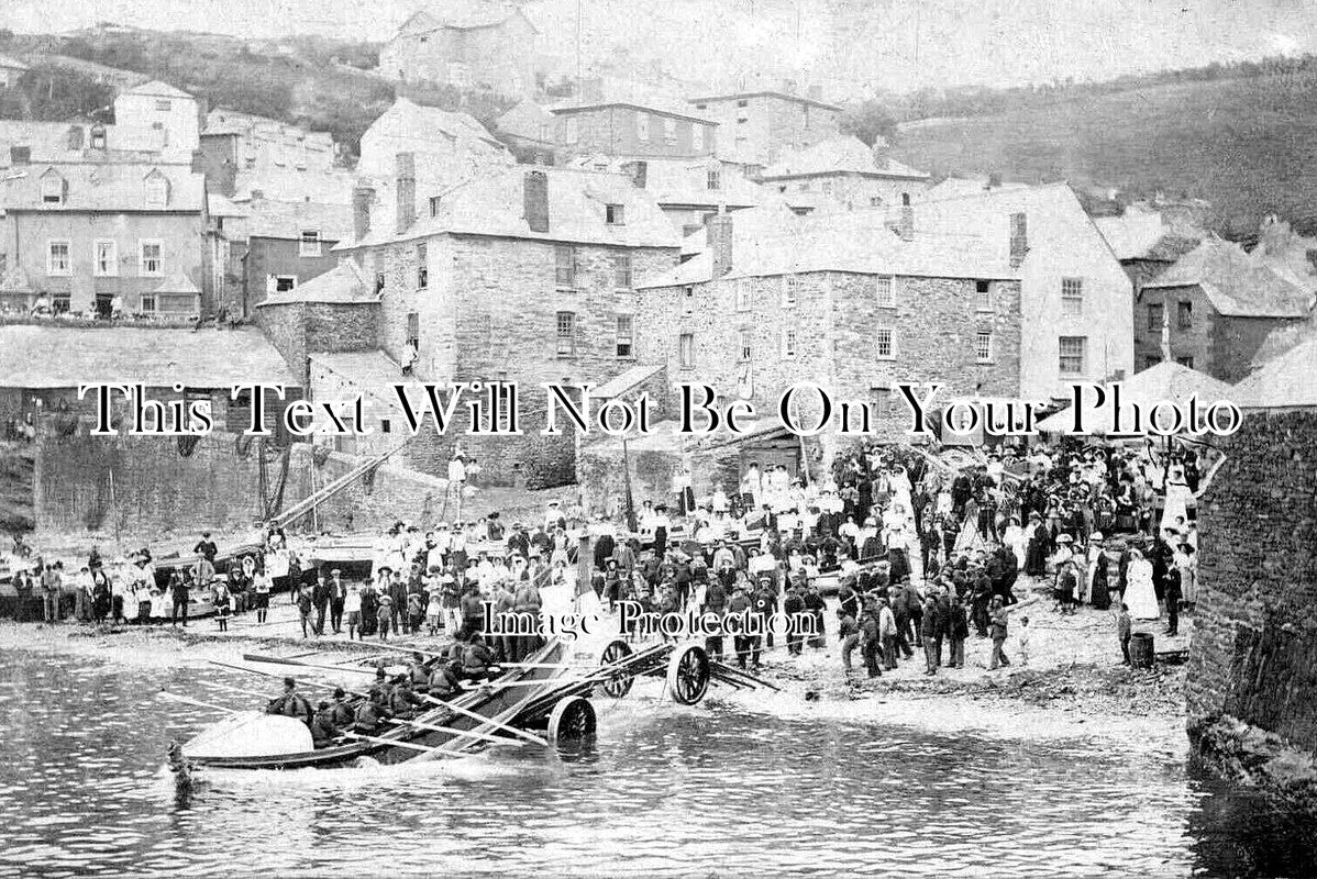 CO 4233 - Launch Of Port Isaac Lifeboat, Cornwall