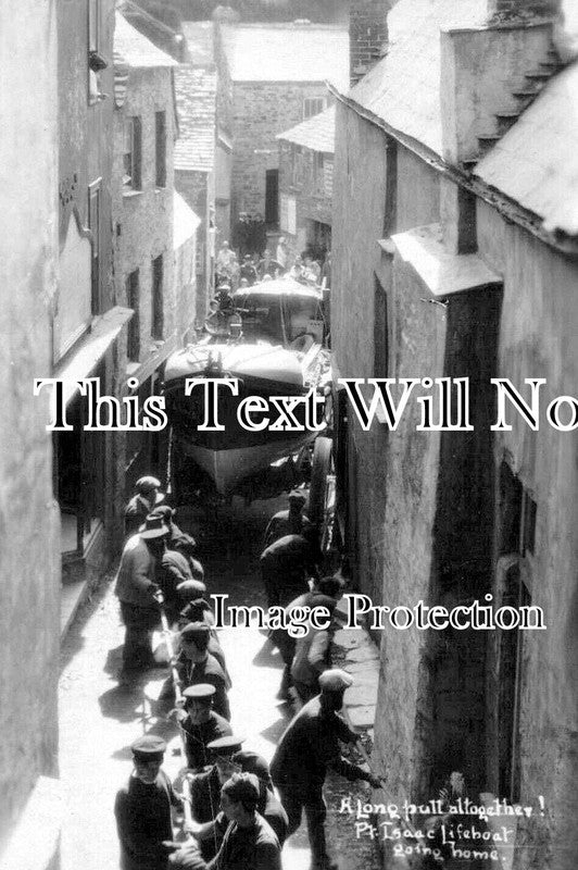 CO 4258 - Port Isaac Lifeboat, Cornwall