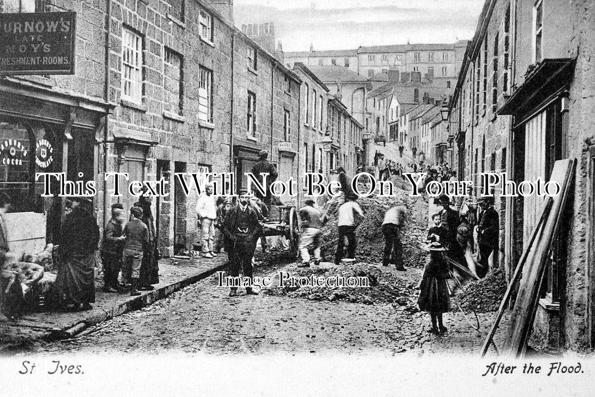 CO 4267 - After The Flood, St Ives, Cornwall