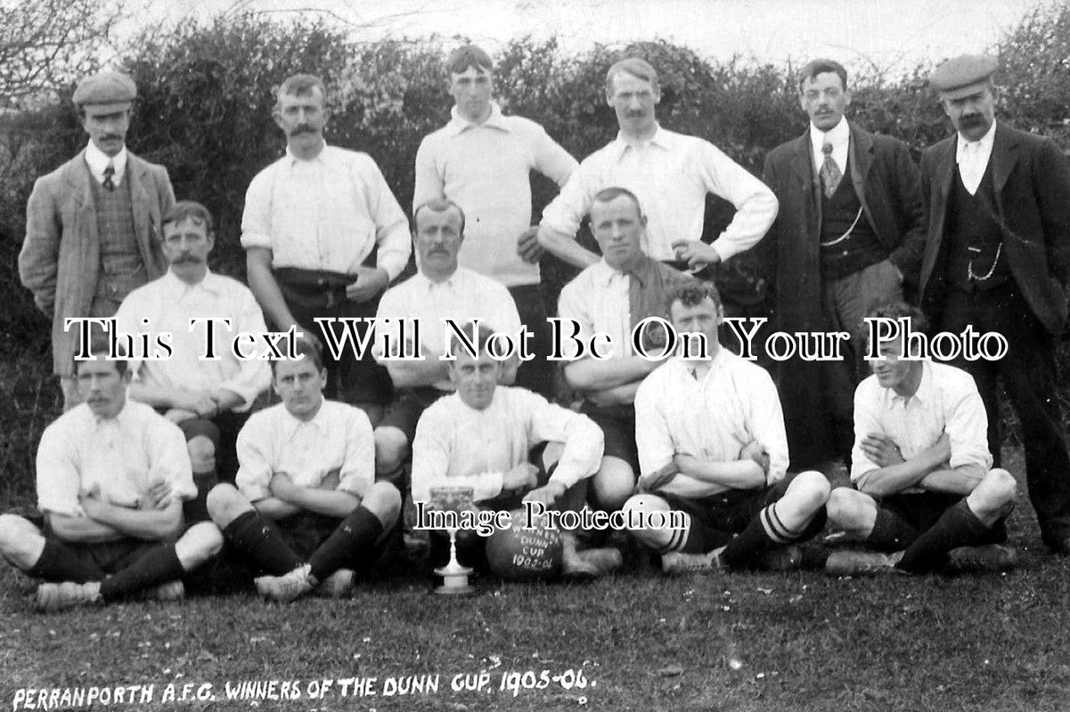 CO 427 - Perranporth AFC Football Team, Cornwall