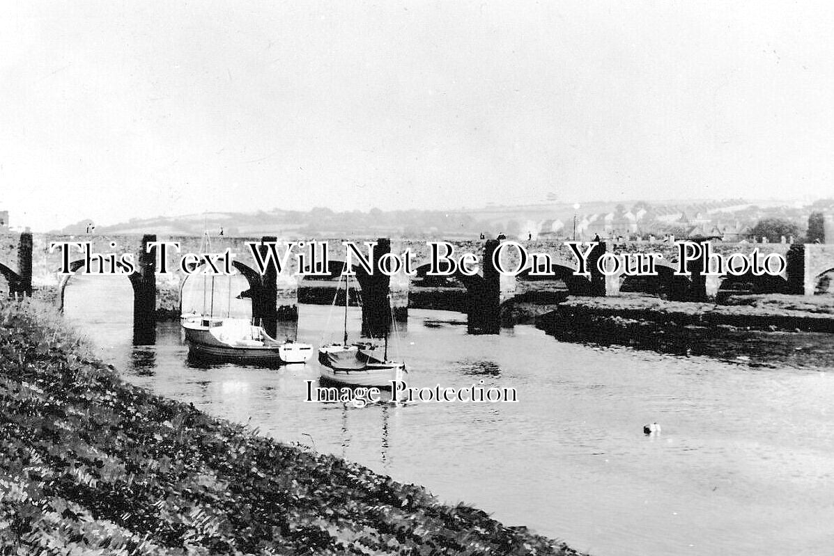 CO 4287 - Bridge At Wadebridge, Padstow, Cornwall c1940