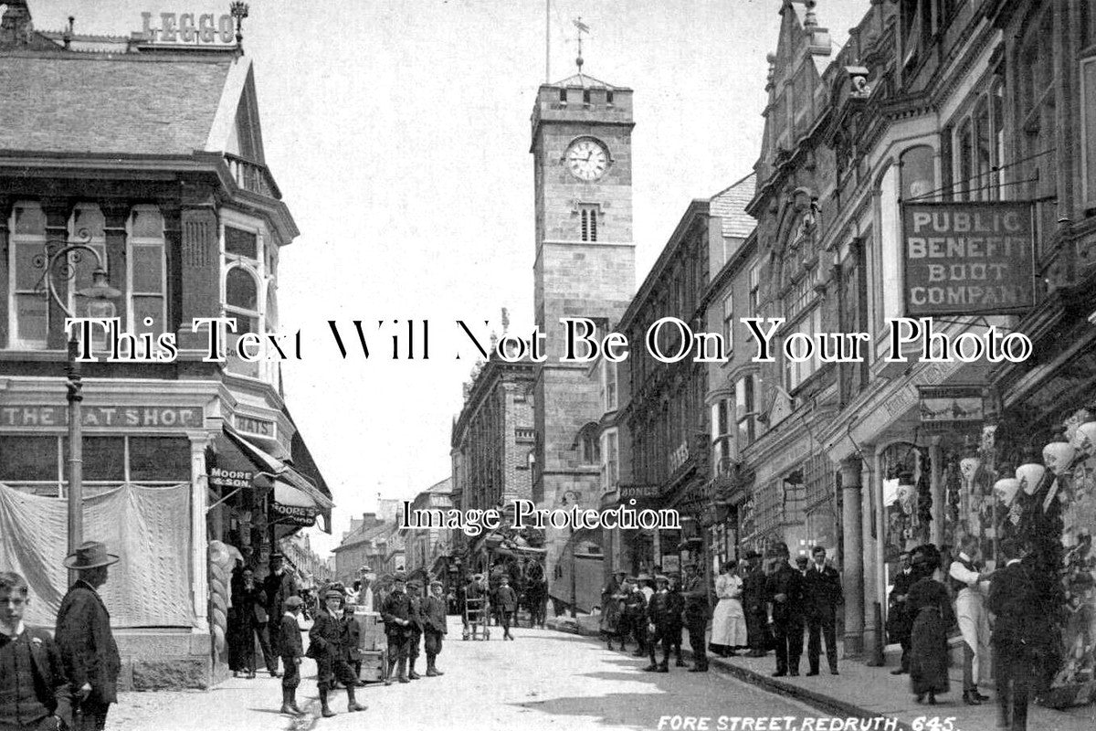 CO 4317 - Fore Street, Redruth, Cornwall