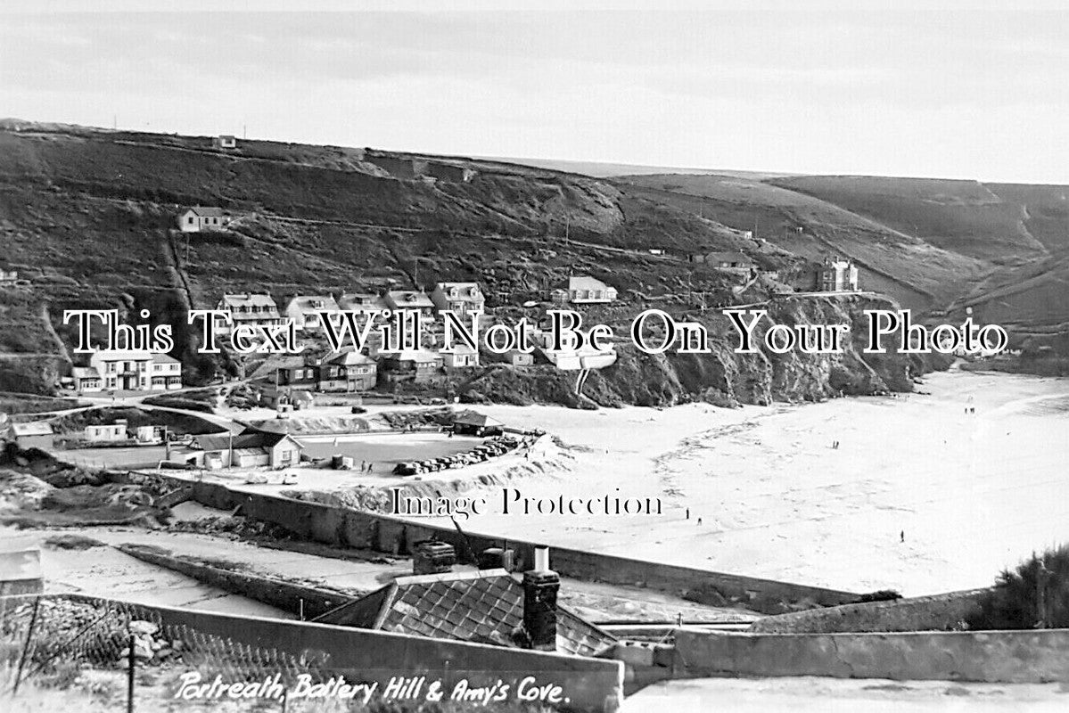 CO 4334 - Battery Hill & Amys Cove, Portreath, Cornwall