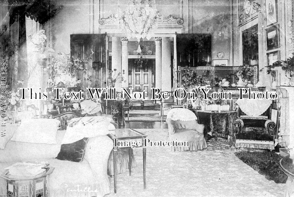 CO 449 - Pentillie Castle Interior, Saltash, Cornwall