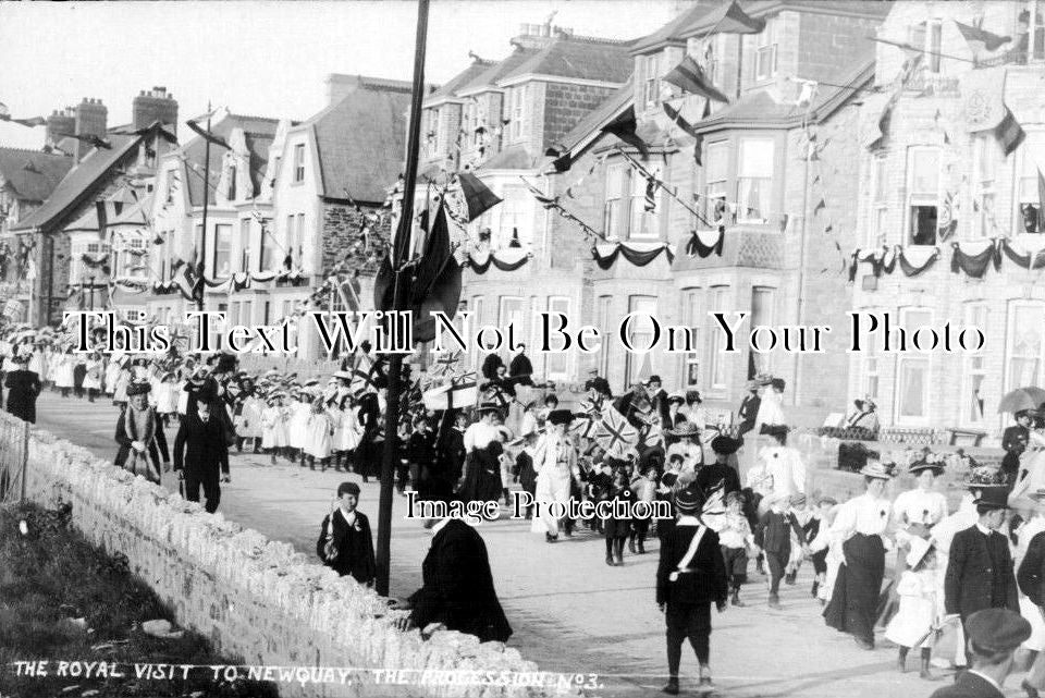 CO 482 - Royal Visit To Newquay, Cornwall