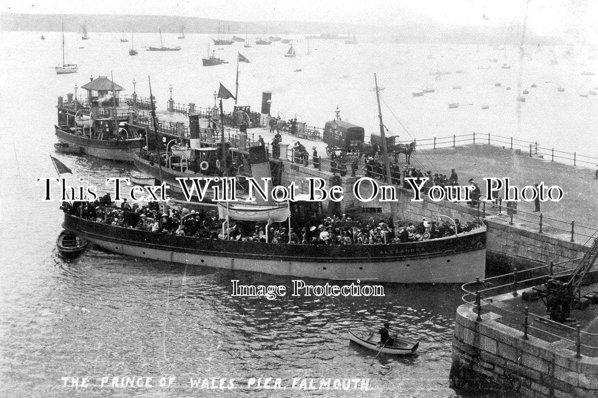 CO 500 - The Prince Of Wales Pier, Falmouth, Cornwall
