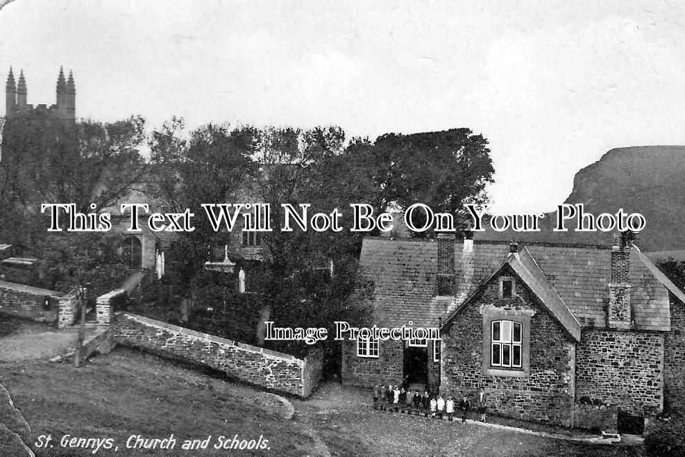 CO 618 - St Gennys Church & Schools, Cornwall