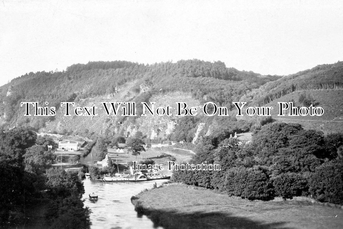CO 620 - The Weir & Paddle Steamer, Gunnislake, Cornwall