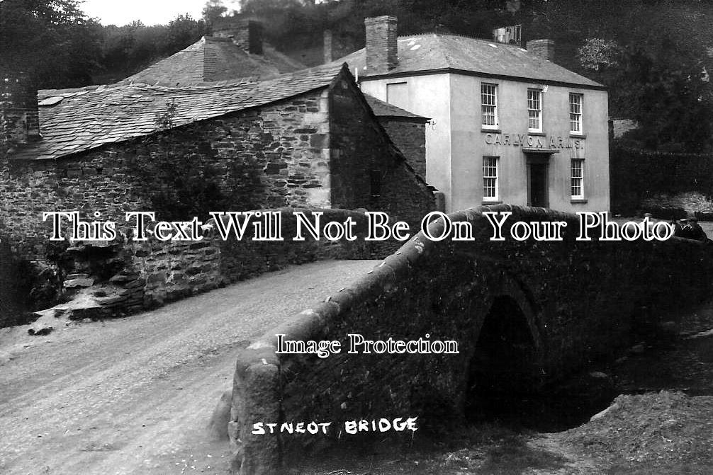 CO 63 - St Neot Bridge & Carlyon Arms Pub, Cornwall