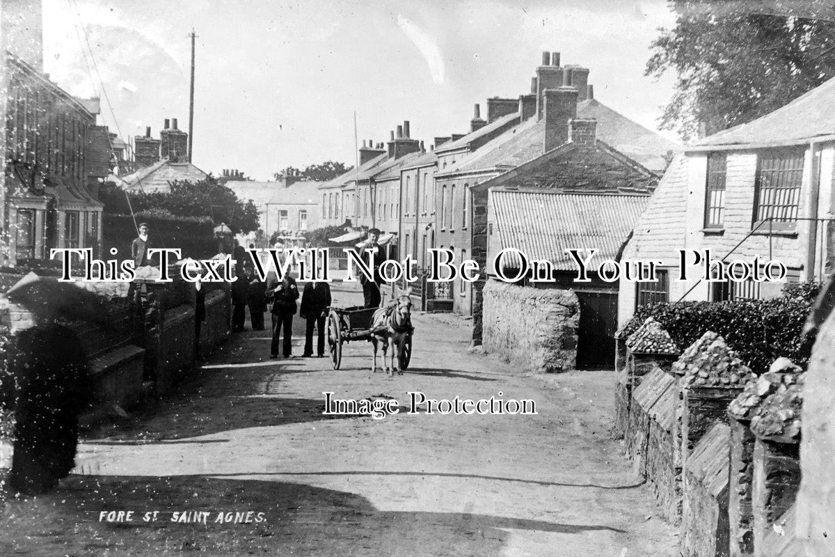 CO 642 - Fore Street, St Agnes, Cornwall c1905