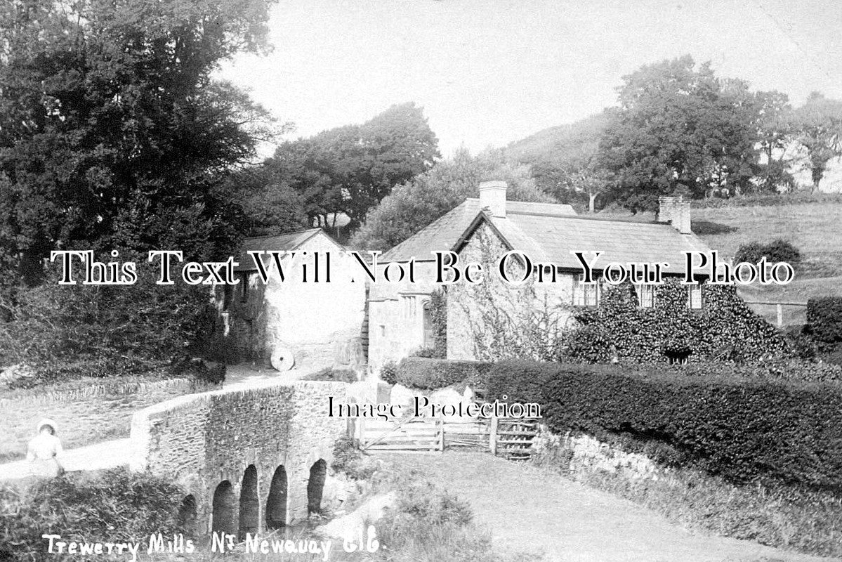 CO 688 - Trewerry Mills, Newquay, Cornwall c1910