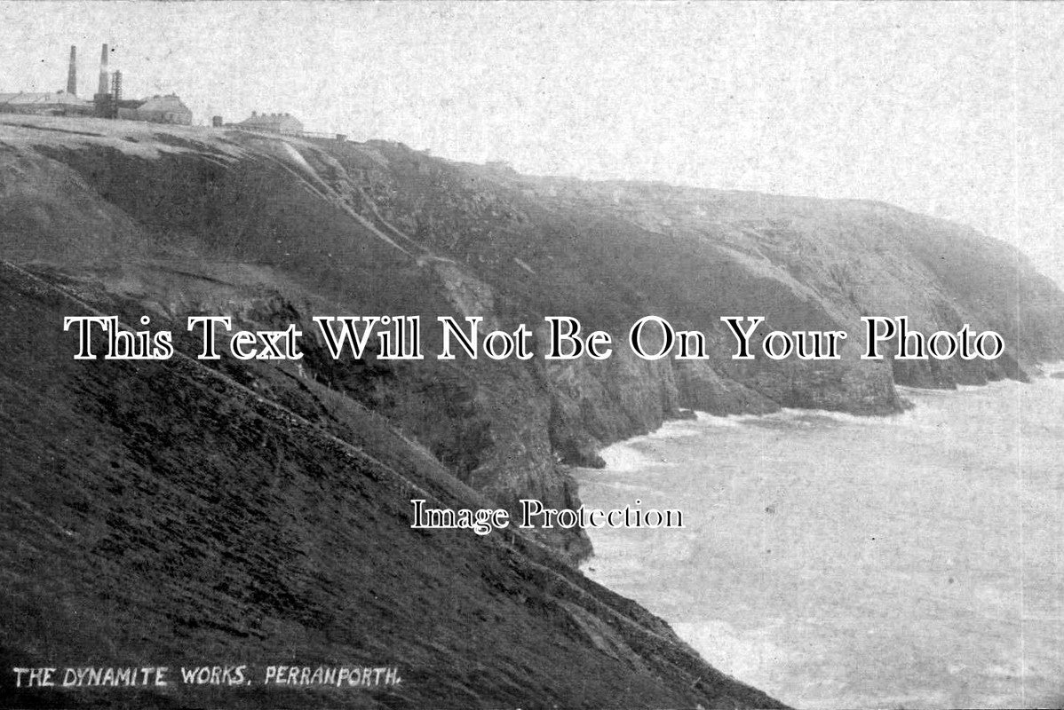 CO 69 - The Dynamite Works, Perranporth, Cornwall c1921