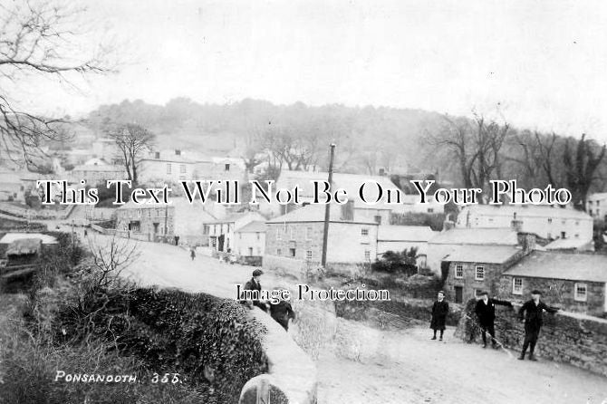 CO 709 - Ponsanooth, Cornwall c1914