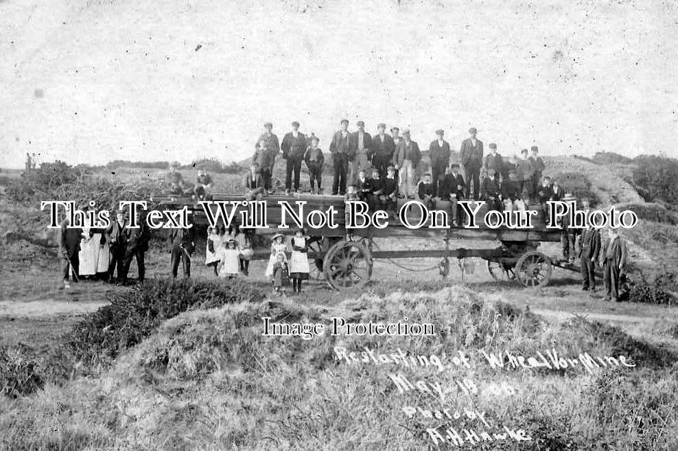 CO 720 - Restarting The Wheal Vor Cornish Tin Mine, Redruth, Cornwall May 1906