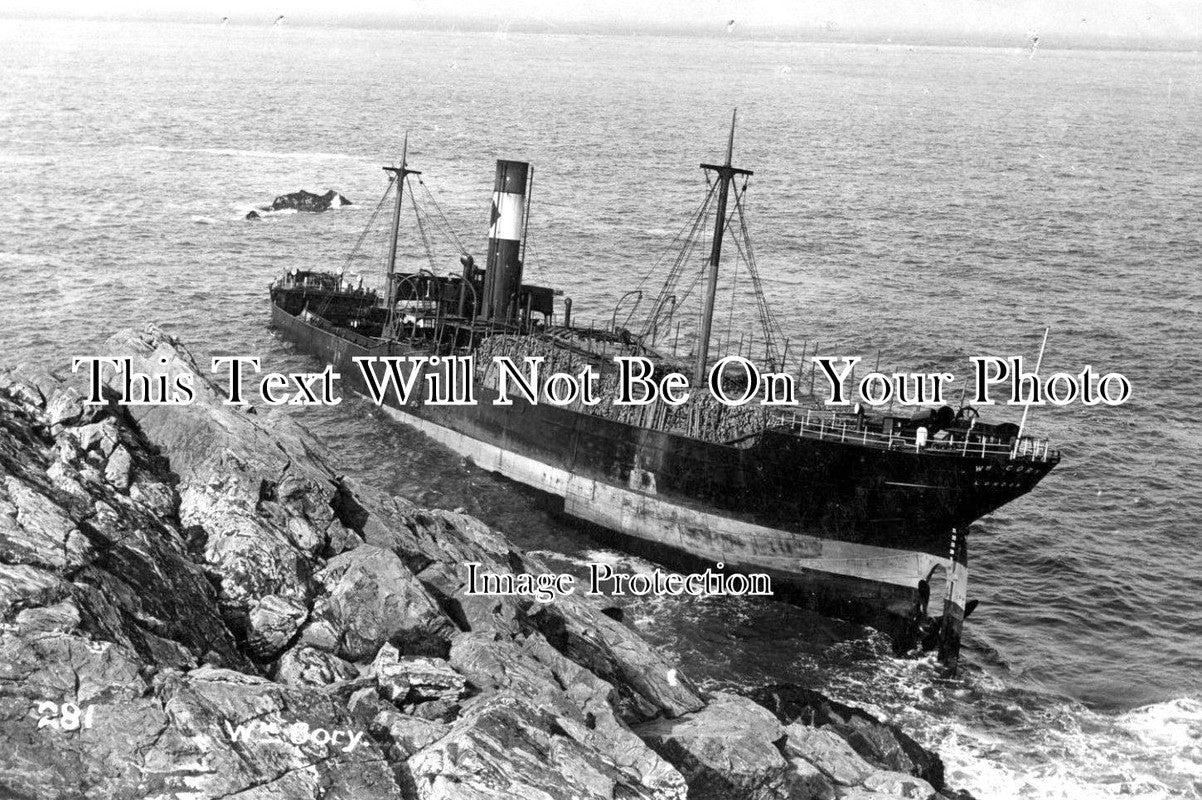 CO 826 - William Cory Shipwreck, Cornwall