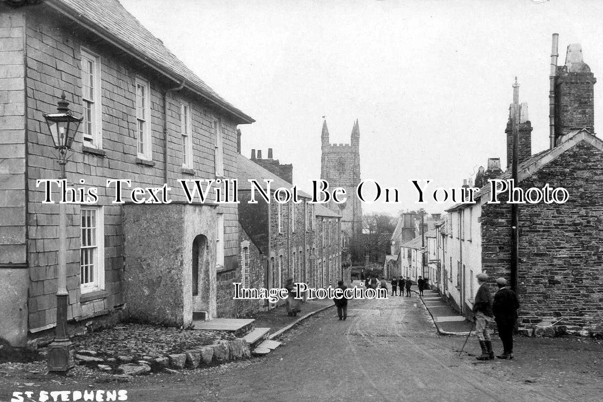 CO 856 St Stephens Village, Cornwall JB Archive