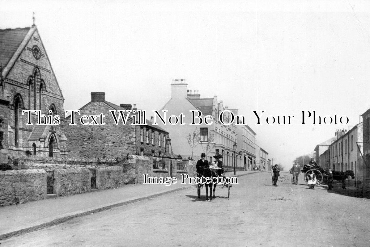 CO 859 - Wesleyan Church & Victoria Road, Mount Charles, St Austell, Cornwall