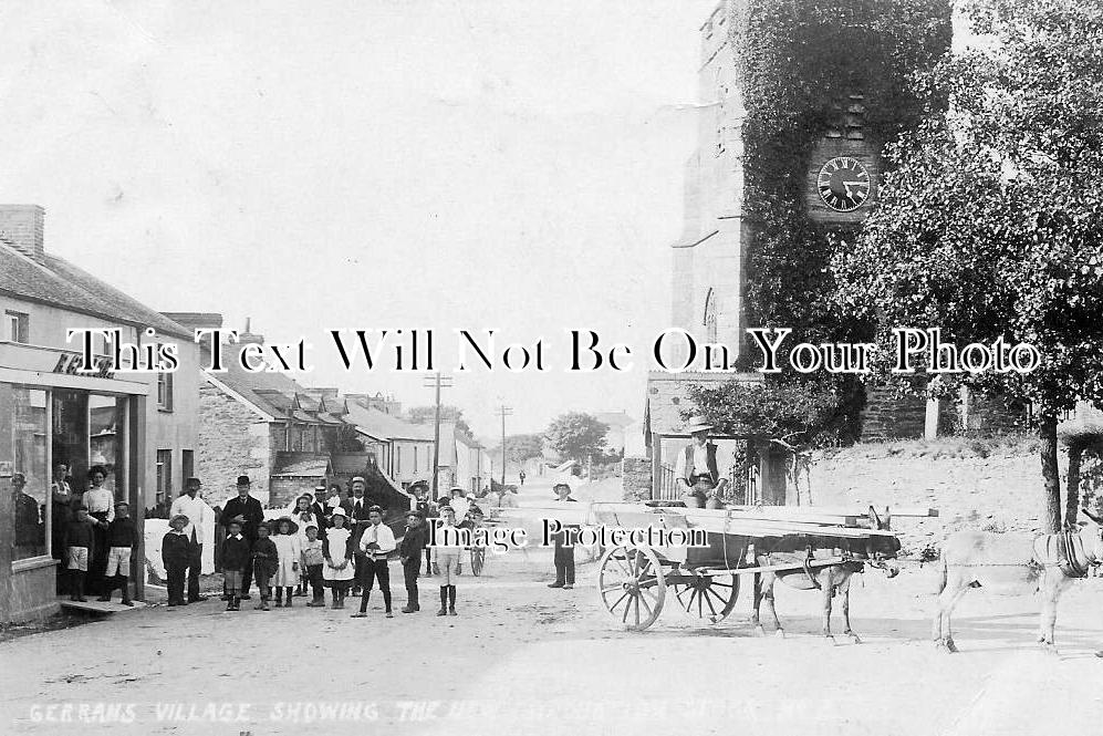CO 861 - Gerrans Village, Cornwall c1905