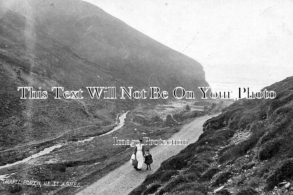 CO 864 - Chapel Porth, Near St Agnes, Cornwall c1905